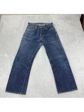Sugar Cane 1947 Men's Size 30 W x 27 L Red Selvedge Button Fly Denim Jeans Japan